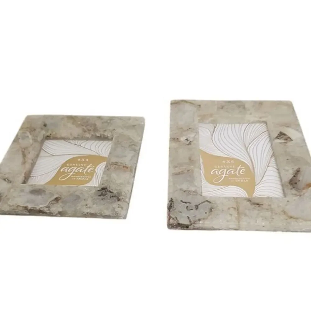 Agate Photo‎ Frame 2-Piece Set